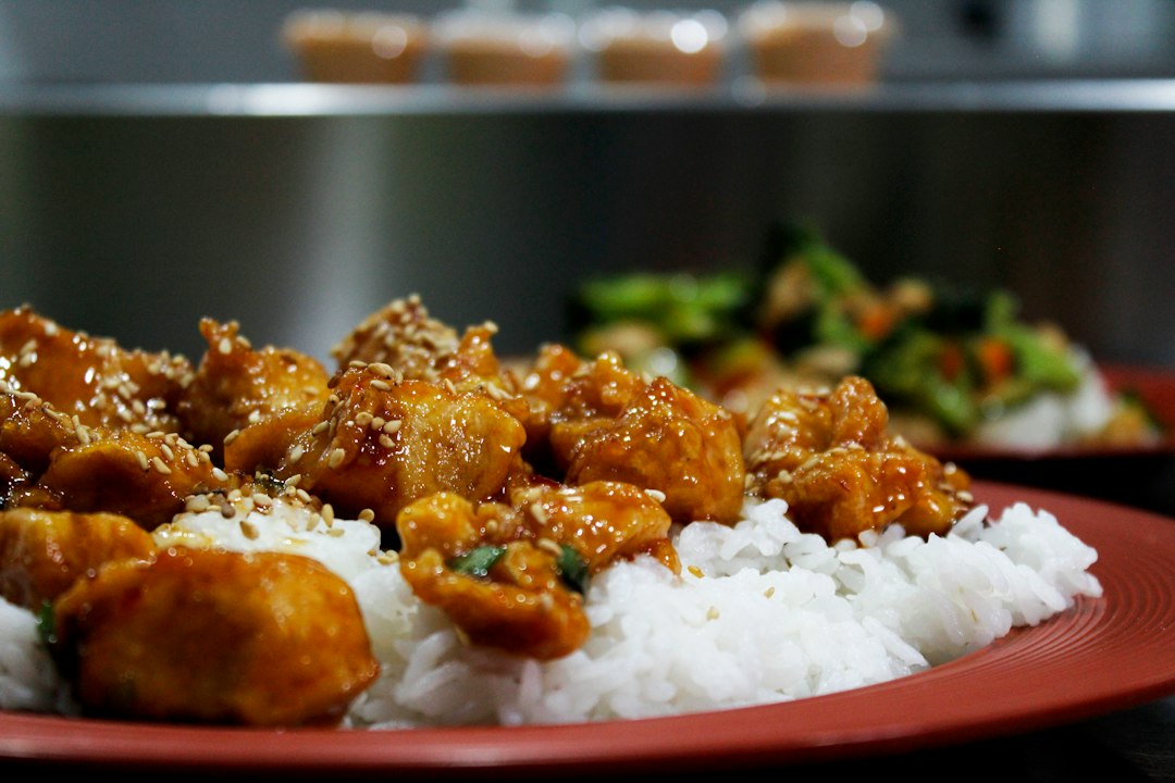 Chicken and rice bowl